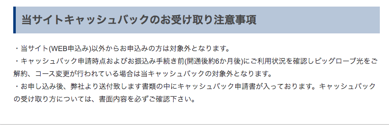 ライフサポートビッグローブ光手続き